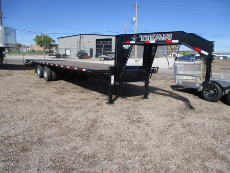 New 2025 Titan Trailer Flatbed Trailer 8'6 X 30