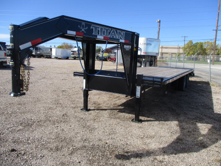 New 2025 Titan Trailer Flatbed Trailer 8'6 X 30