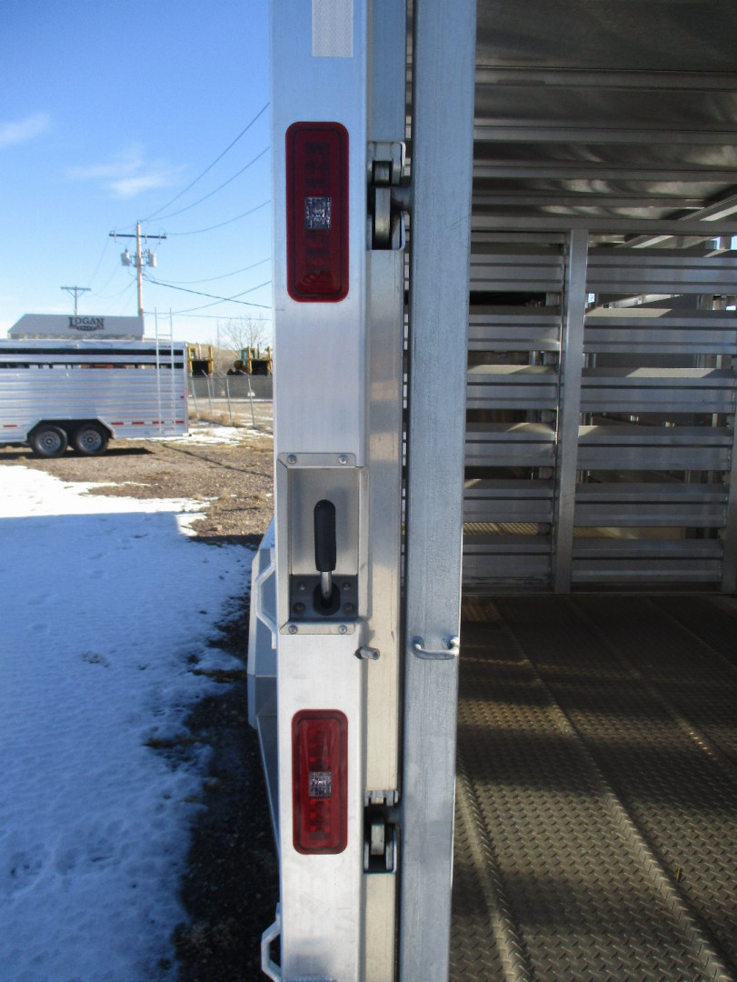 New 2025 EBY Trailers Maverick Stock / Stock Combo Trailer 7 X 24