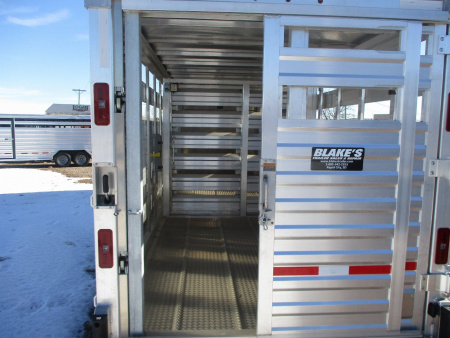 New 2025 EBY Trailers Maverick Stock / Stock Combo Trailer 7 X 24