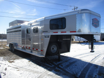 New 2025 Logan Coach Stock / Stock Combo Trailer 7'3 X 26