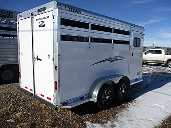 New 2025 Titan Trailer Lightning Horse Trailer 3 Horse