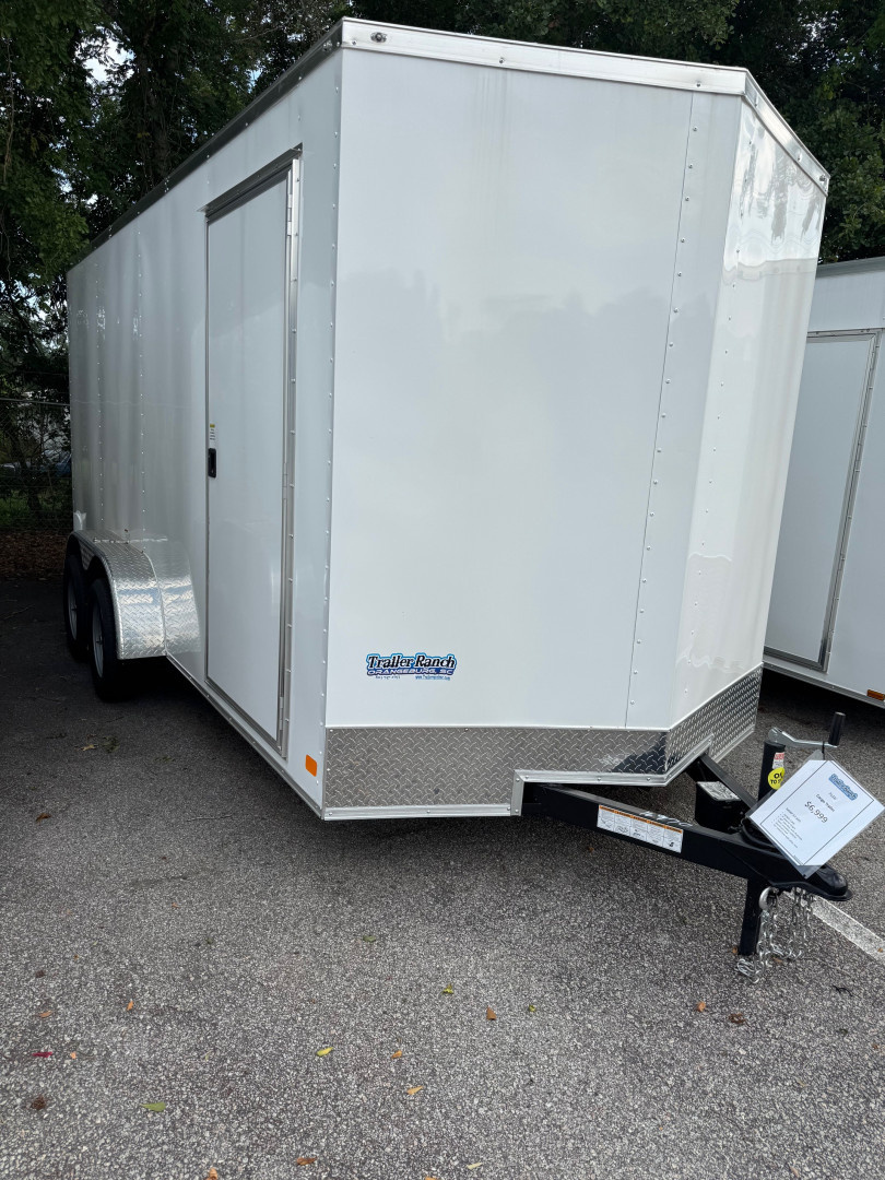 New 7x16 Cargo/Enclosed Trailer TA