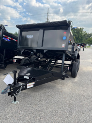 New 6x12 2ft sides Dump Trailer