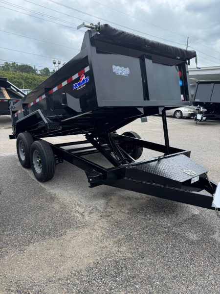 New 6x12 2ft sides Dump Trailer