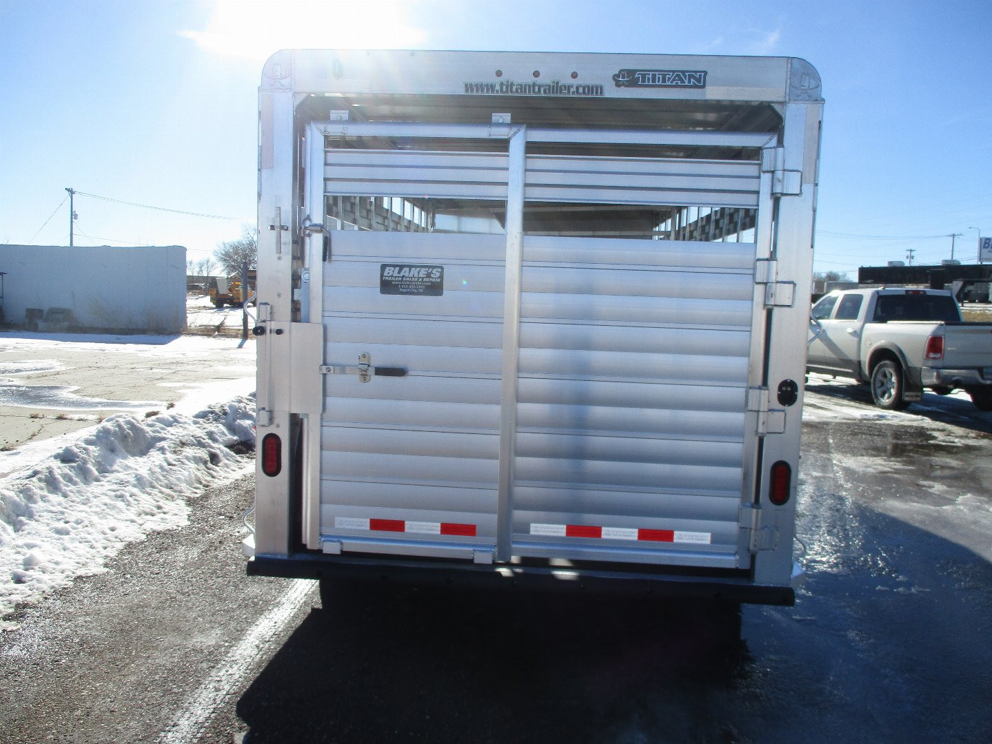 New 2025 Titan Trailer Stock / Stock Combo Trailer 7.5 X 24