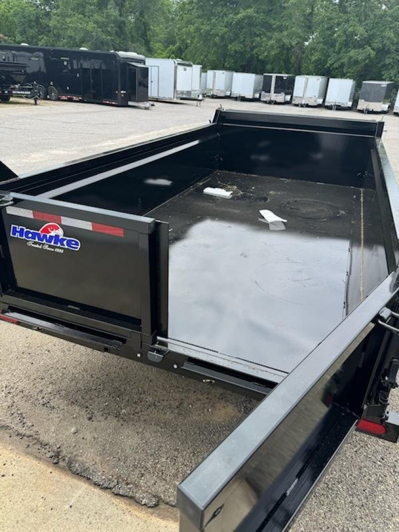New 6x12 2ft sides Dump Trailer