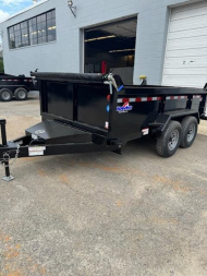 New 6x12 2ft sides Dump Trailer