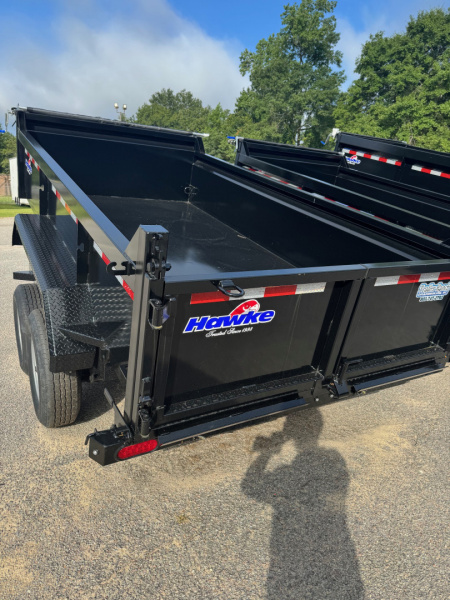 New 6x12 2ft sides Dump Trailer