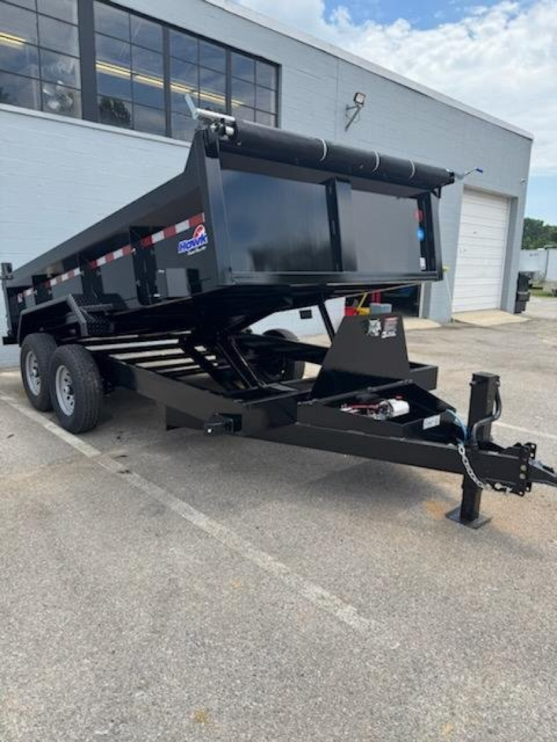 New 7x14 2ft sides Dump Trailer