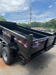 New 7x14 2ft sides Dump Trailer