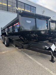 New 7x14 2ft sides Dump Trailer
