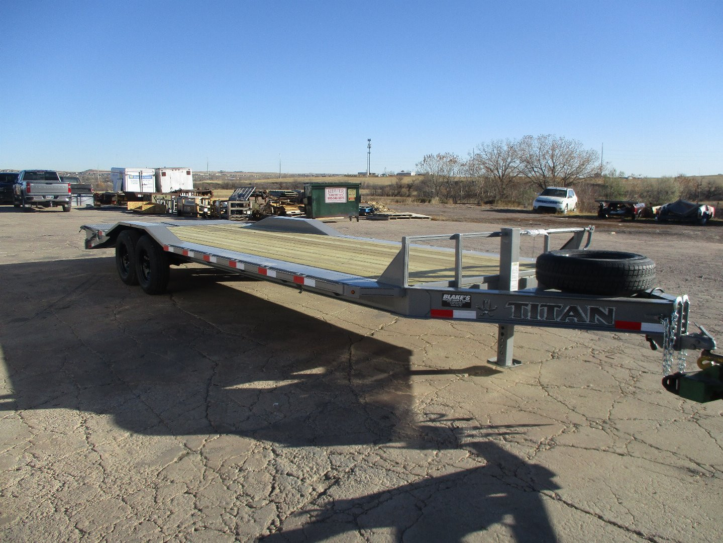 New 2025 Titan Trailer lo glide Flatbed Trailer