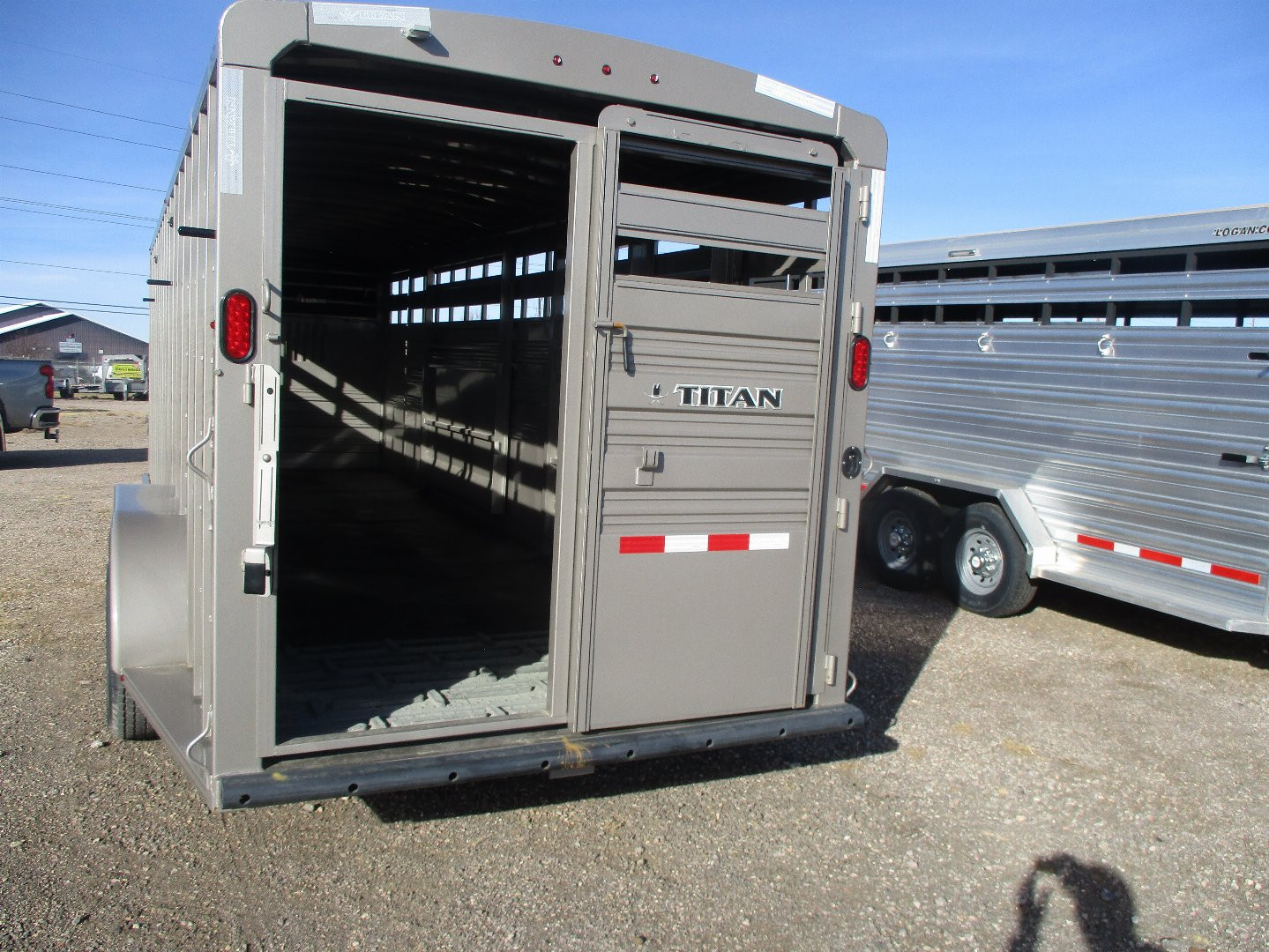 New 2025 Titan Trailer Stock Stock / Stock Combo Trailer 6 '8 X 24