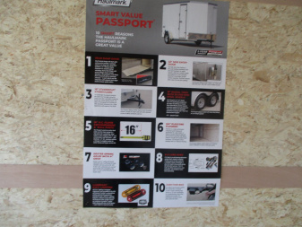 New 2025 Haulmark PASSPORT Cargo / Enclosed Trailer 101 X 16