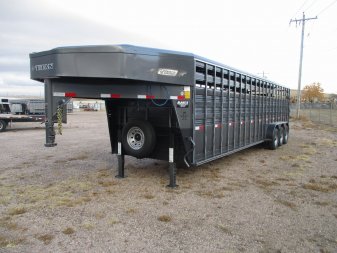New 2025 Titan Trailer Stock / Stock Combo Trailer 6'8 X 30