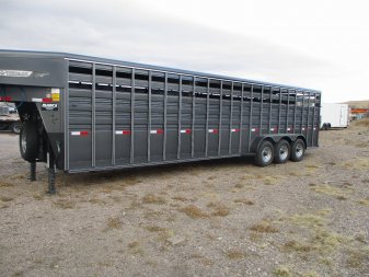 New 2025 Titan Trailer Stock / Stock Combo Trailer 6'8 X 30