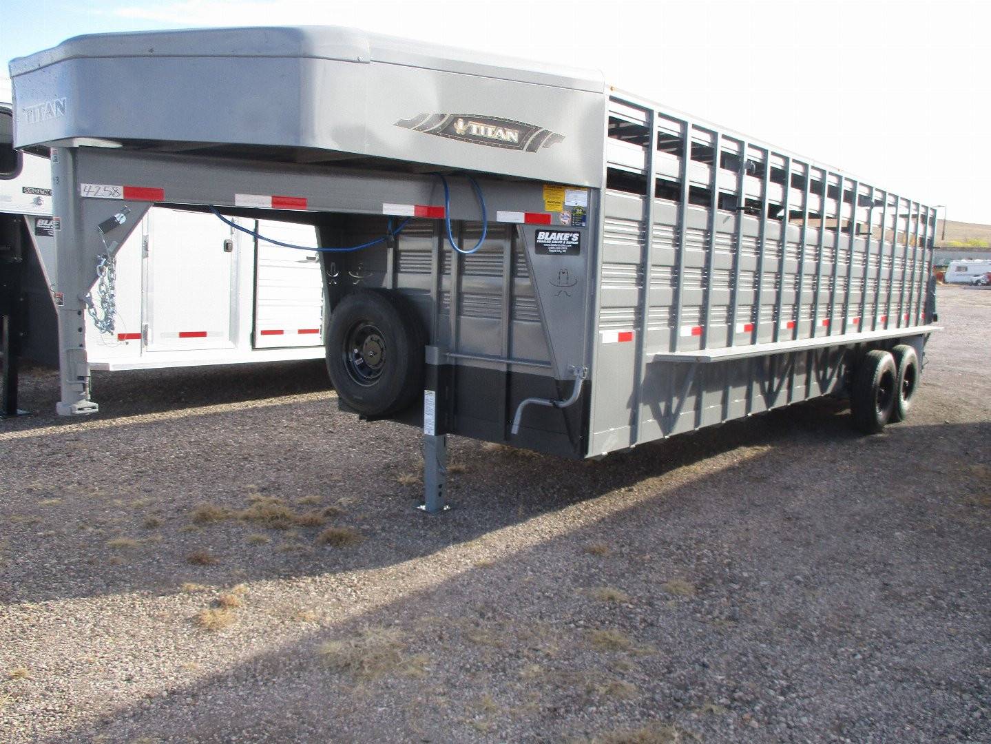 New 2025 Titan Trailer STOCK Stock / Stock Combo Trailer 6'8 X 24
