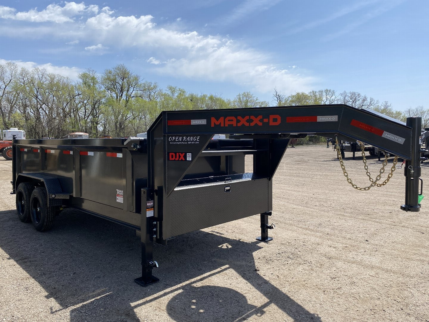 New 2025 MAXXD 83x16 Dump Trailer