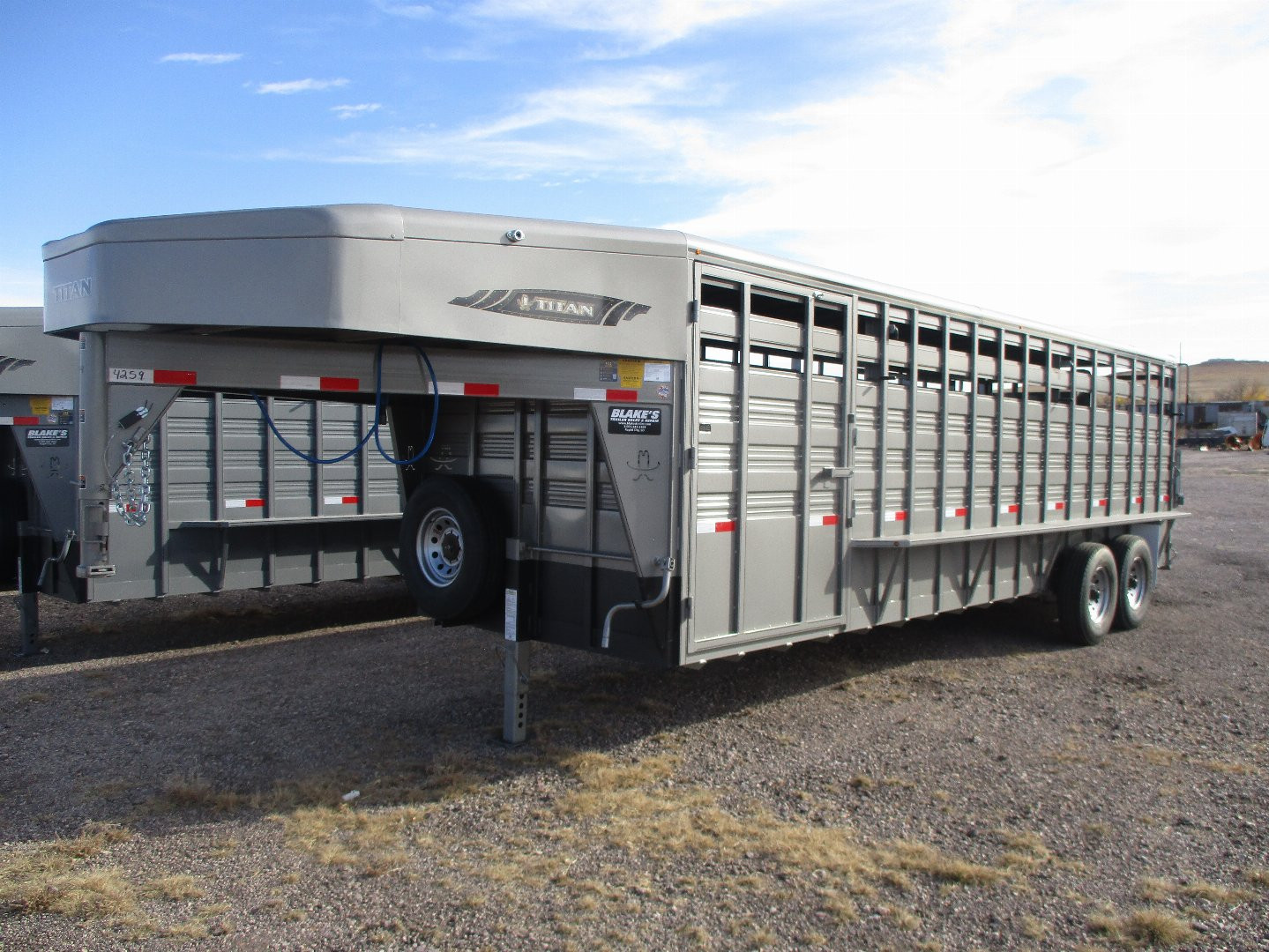 New 2025 Titan Trailer STOCK Stock / Stock Combo Trailer 6'8 X 24