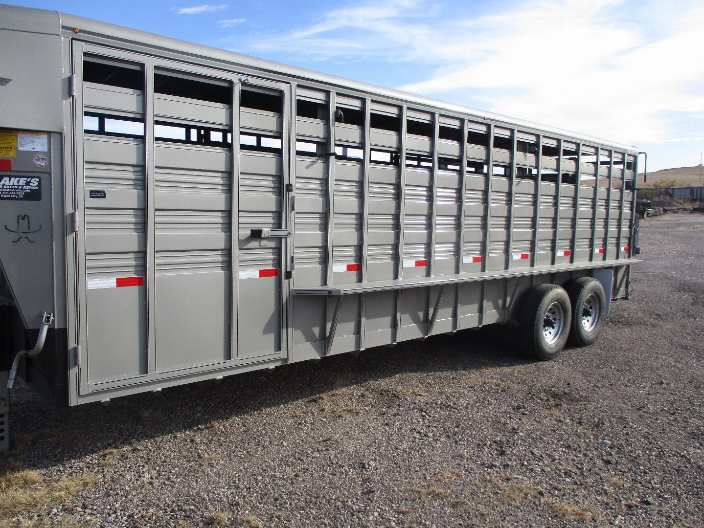 New 2025 Titan Trailer STOCK Stock / Stock Combo Trailer 6'8 X 24