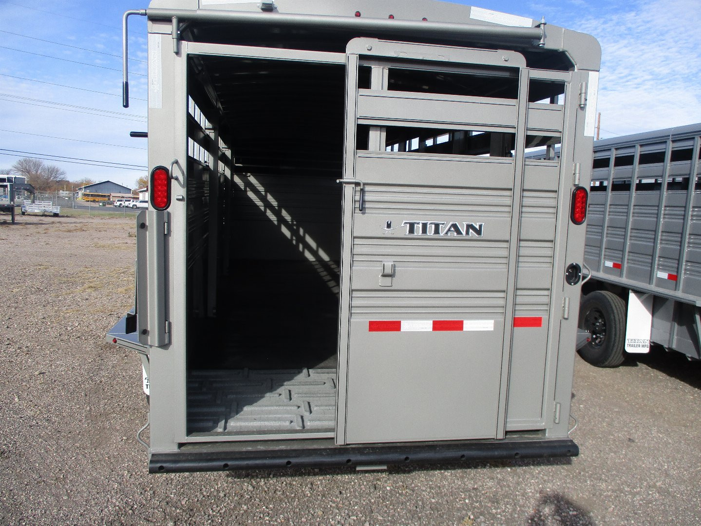 New 2025 Titan Trailer STOCK Stock / Stock Combo Trailer 6'8 X 24
