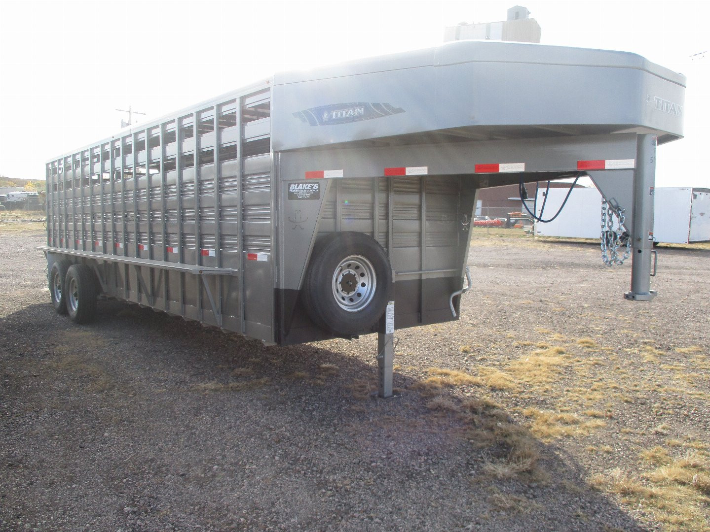 New 2025 Titan Trailer STOCK Stock / Stock Combo Trailer 6'8 X 24