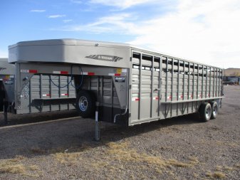 New 2025 Titan Trailer STOCK Stock / Stock Combo Trailer 6'8 X 24