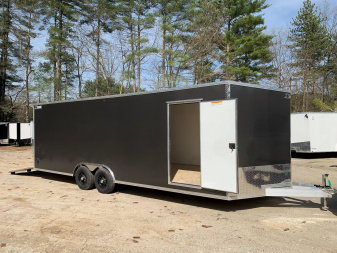 New 2025 High Country 8.5x24 + 3FT V-Nose- Aluminum trailer /7' interior height/Rear Spoiler - 9990gvw