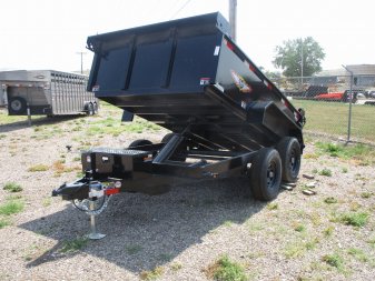New 2024 H&H Trailers DUMP Flatbed Trailer 76 X 10