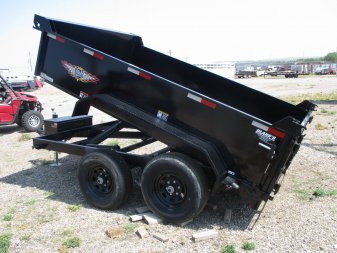 New 2024 H&H Trailers DUMP Flatbed Trailer 76 X 10