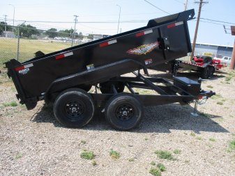 New 2024 H&H Trailers DUMP Flatbed Trailer 76 X 10