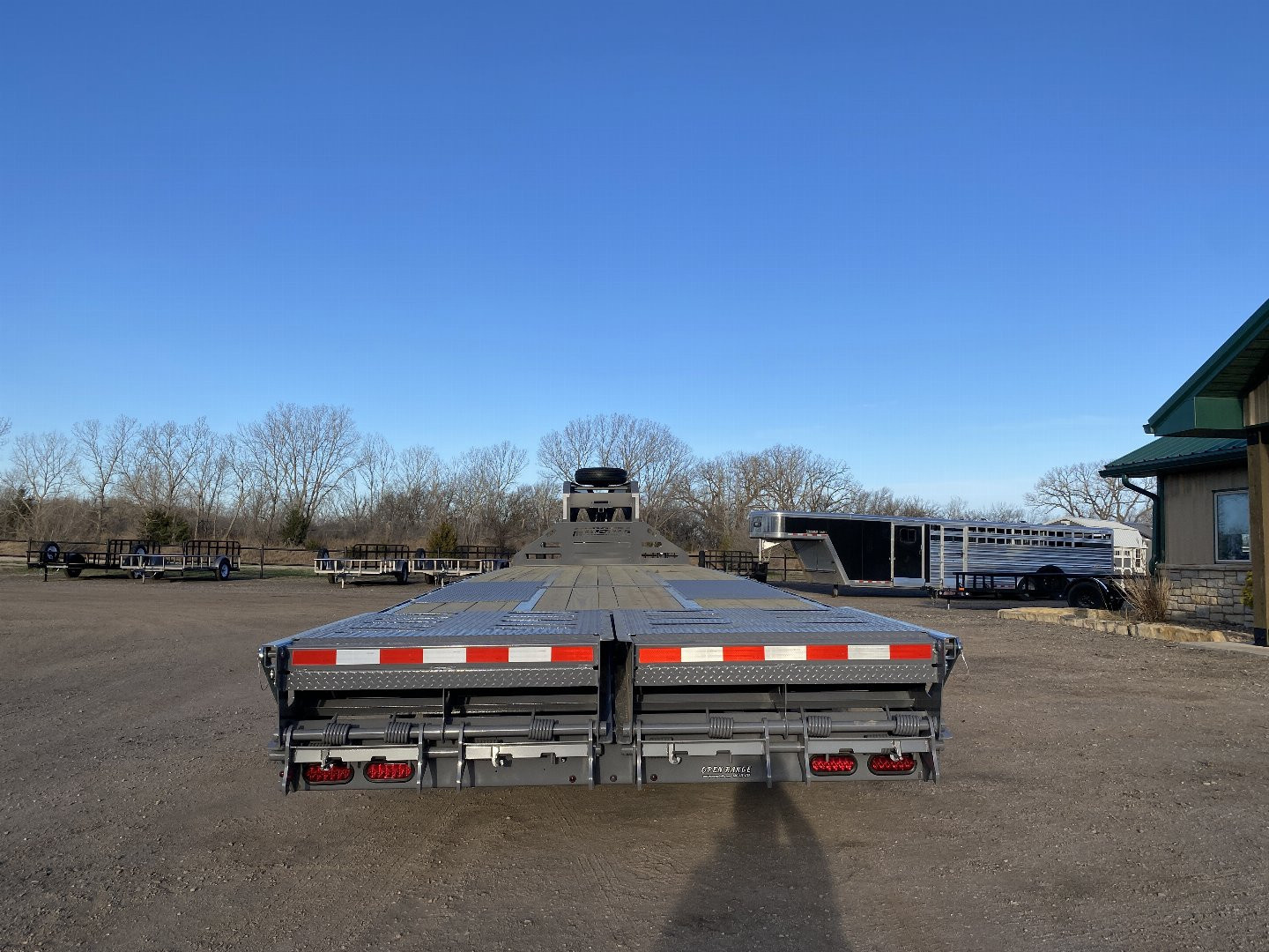 New 2025 Midsota 102x32 Flatbed Trailer