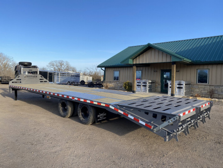 New 2025 Midsota 102x32 Flatbed Trailer