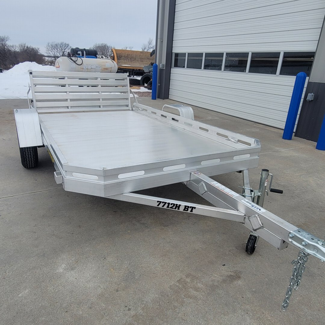 New 2024 Aluma 7712H-S-BT Utility Trailer