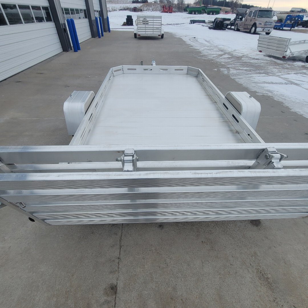 New 2024 Aluma 7712H-S-BT Utility Trailer