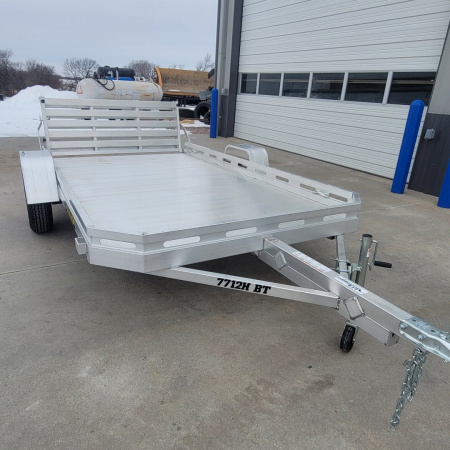 New 2024 Aluma 7712H-S-BT Utility Trailer