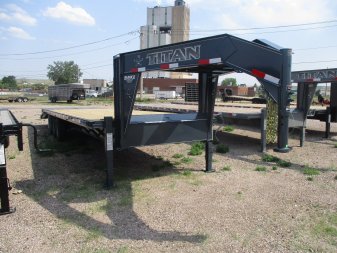 New 2025 Titan Trailer Flatbed Flatbed Trailer 8'6 X 30