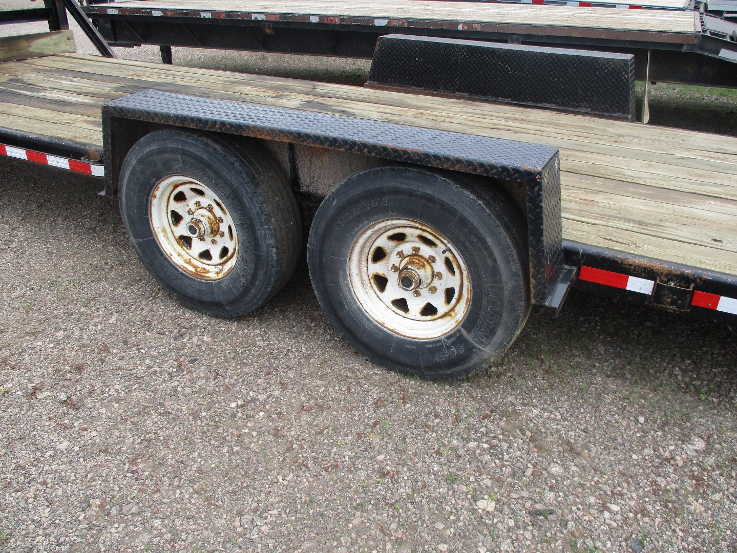 Used 2003 Homemade FLATBED Flatbed Trailer 8 X 20