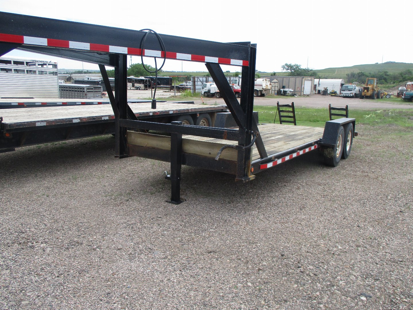 Used 2003 Homemade FLATBED Flatbed Trailer 8 X 20