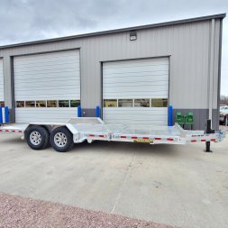 New 2024 Aluma 8222-14K-TILT Equipment Trailer
