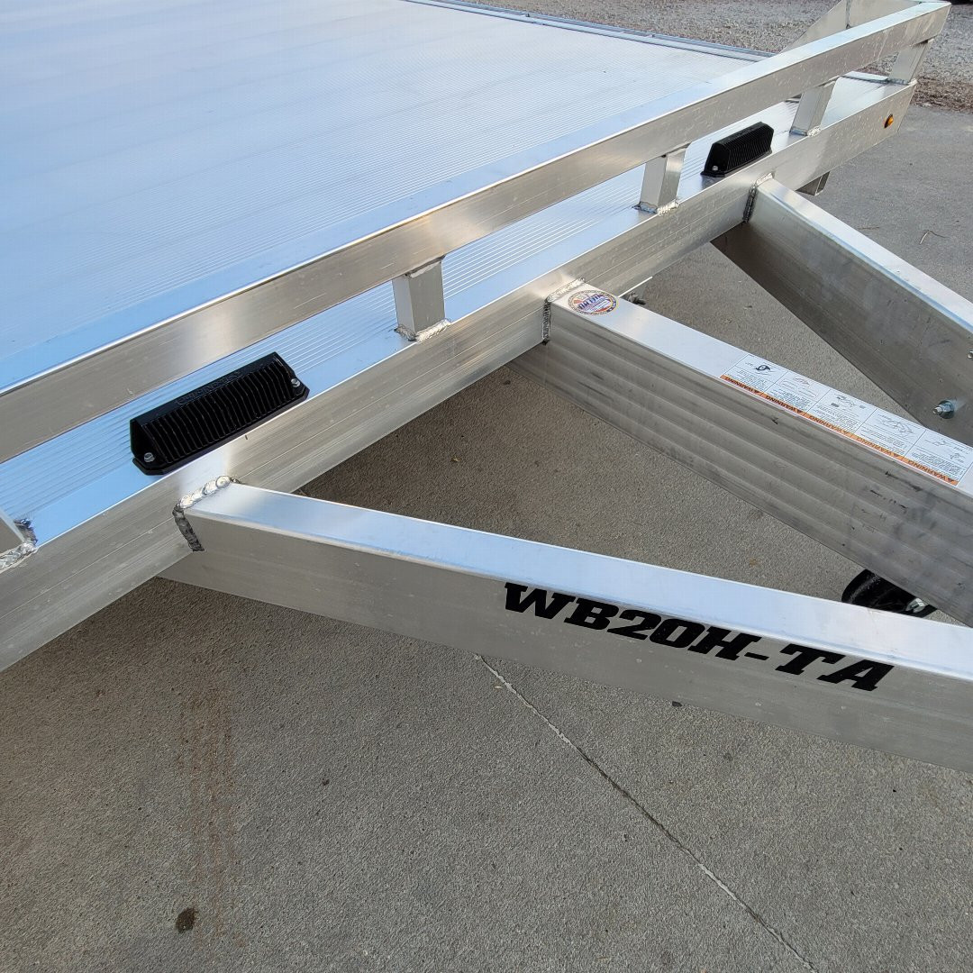 New 2024 Aluma WB2OH Equipment Trailer