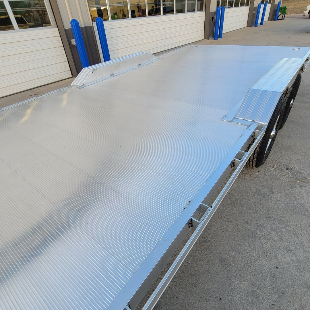 New 2024 Aluma WB2OH Equipment Trailer