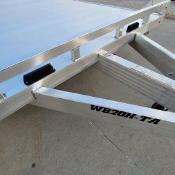 New 2024 Aluma WB2OH Equipment Trailer