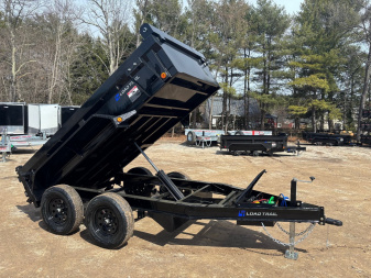 New 2025 LOAD TRAIL 5X10-DE Dump Trailer/ I BEAM Frame/ Tarp kit / Spreader Gate- 7,000gvw
