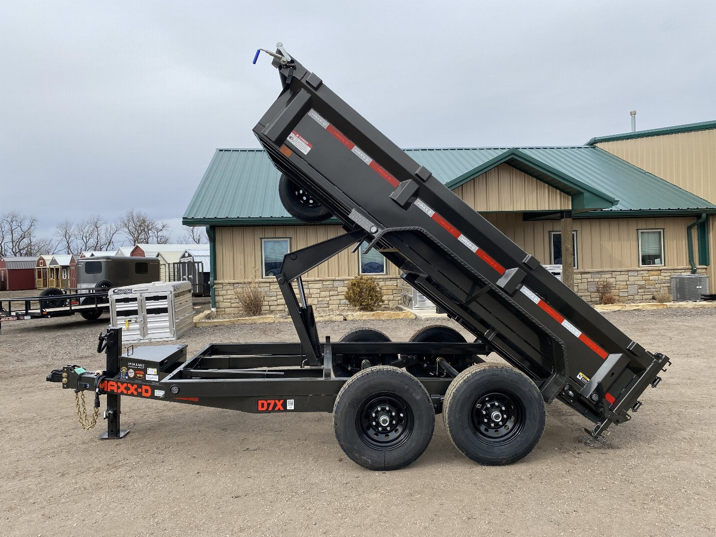New 2025 MAXXD D7X 6x12 Dump Trailer