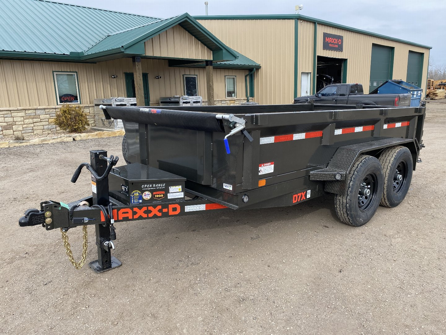 New 2025 MAXXD D7X 6x12 Dump Trailer