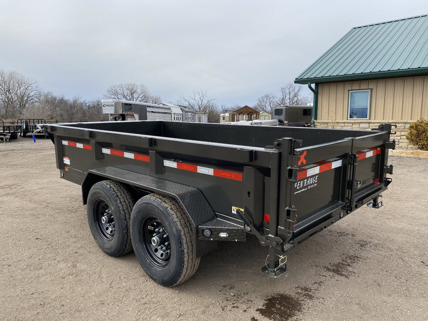 New 2025 MAXXD D7X 6x12 Dump Trailer