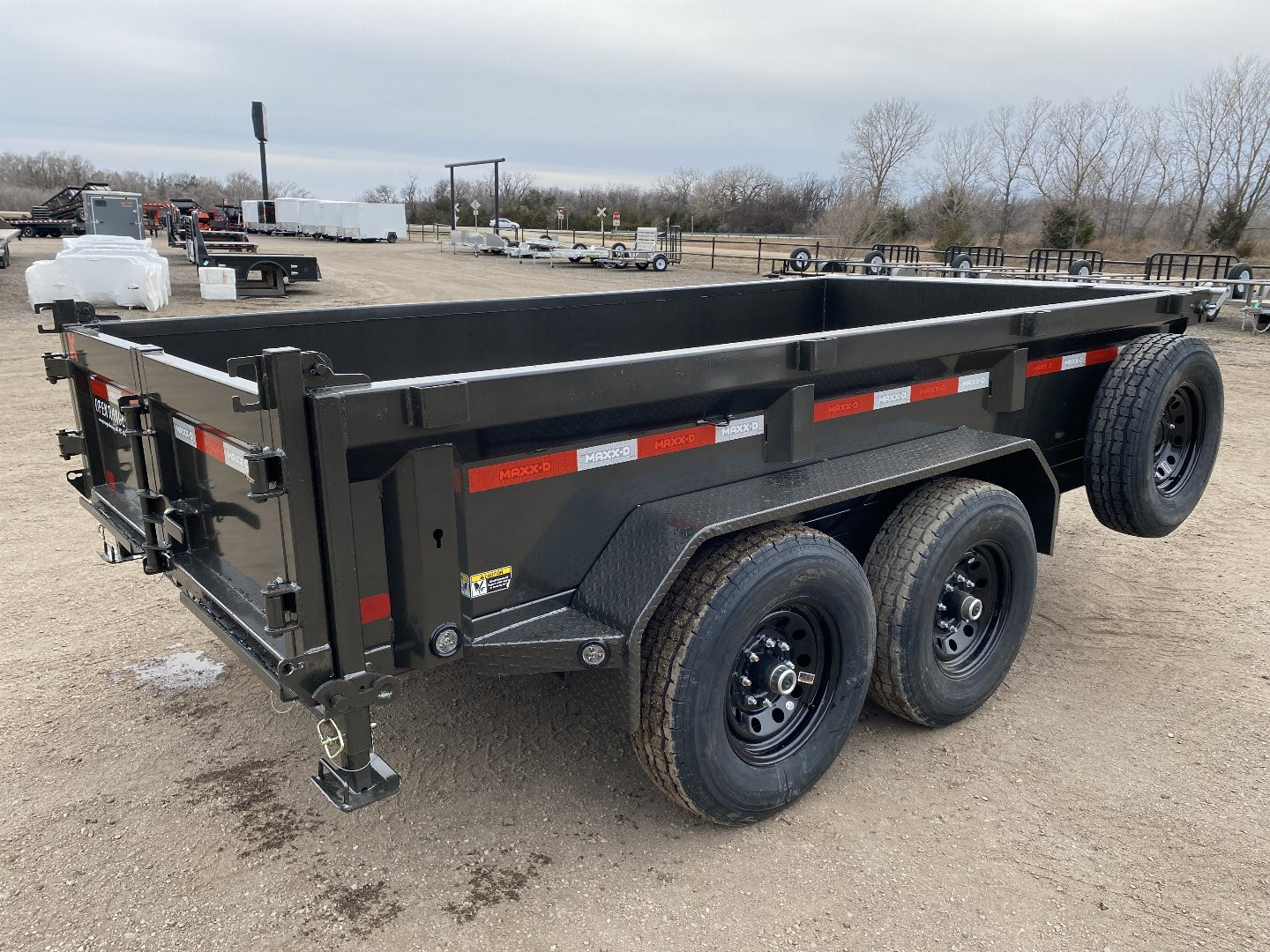 New 2025 MAXXD D7X 6x12 Dump Trailer