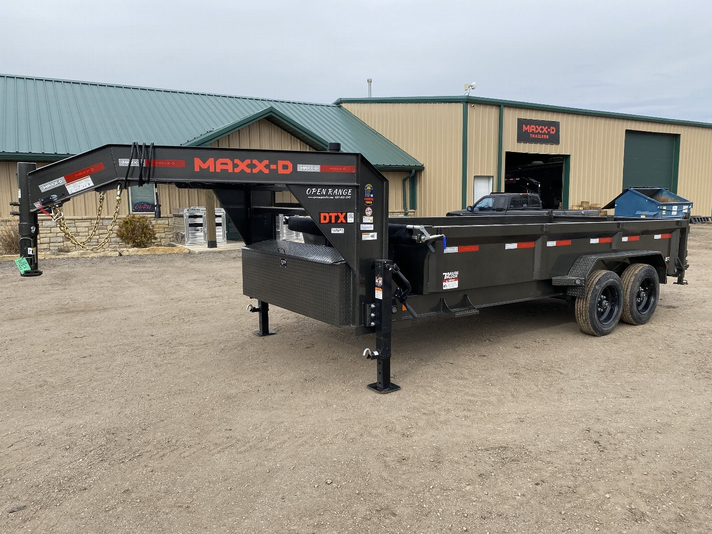 New 2025 MAXXD DTX 83x16 Dump Trailer
